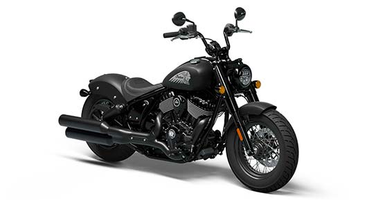 Chief Bobber Dark Horse - Black Smoke